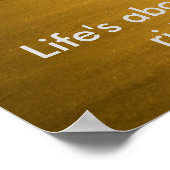 サーファー・ウィット・引用文・ポスター ポスター (角)