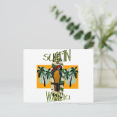 サーファー・オウム ポストカード (スタンド正面)