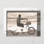 サーファー・オン・バイク ポストカード (正面/裏面)