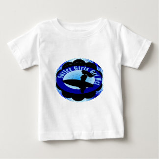 サーファー・ガールズが濡れる ベビーTシャツ