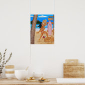 サーファー・ガールズ・キャットファイト ポスター (キッチン)