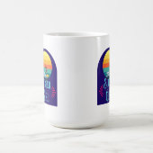 サーファー・ガール コーヒーマグカップ (中央)