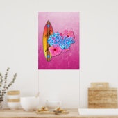 サーファー・ガール ポスター (キッチン)