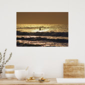 サーファー・ガール ポスター (キッチン)