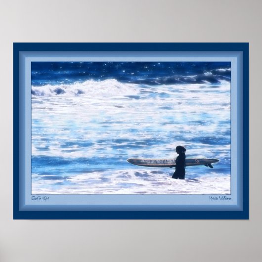 サーファー・ガール・ポスター ポスター (正面)