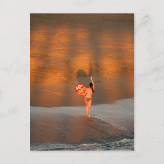 サーファー・ガール・ポストカード ポストカード