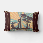 サーファー・ガール ランバークッション (裏面)