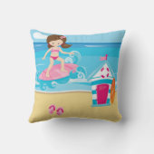 サーファー・キッズ クッション (裏面)