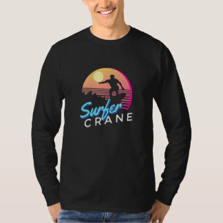 サーファー クレーン ヴィンテージ サマー ビンテージ スタイル 夏 Tシャツ