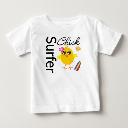 サーファー・シック ベビーTシャツ (正面)