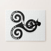 サーファー・シュル・ラ・ヴァーグ・ブレトン(バージョン・フェム) ジグソーパズル (横)