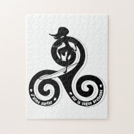 サーファー・シュル・ラ・ヴァーグ・ブレトン（バージョン・フェム） ジグソーパズル