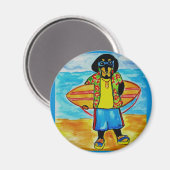 サーファー・ジョー マグネット (正面/裏面)