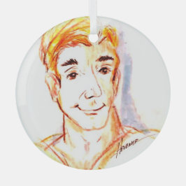 サーファー・デュデ ガラスオーナメント