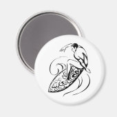 サーファー・デュデ マグネット (正面/裏面)