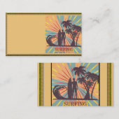 サーファー・ドゥード・ビジネス・カード 名刺 (正面/裏面)