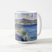 サーファー・バイ・ザ・ワーフ・マグ コーヒーマグカップ (正面右)