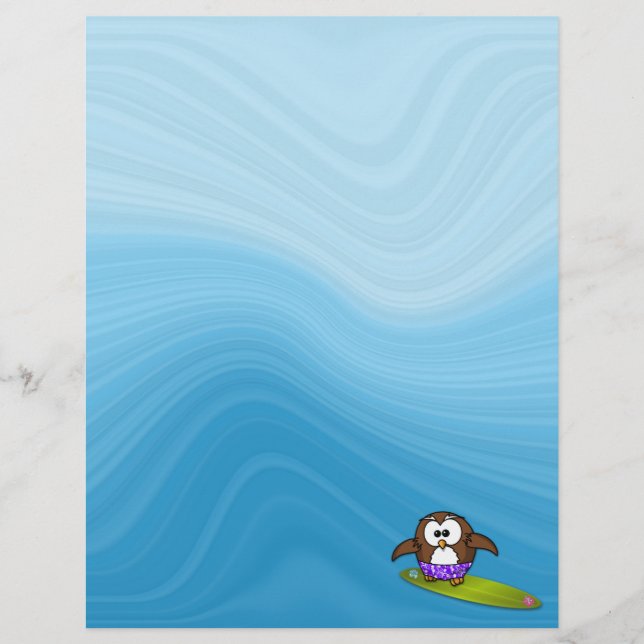 サーファー・フクロウ (正面)