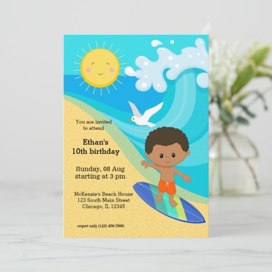 サーファー・ボーイ 招待状 (スタンド正面)