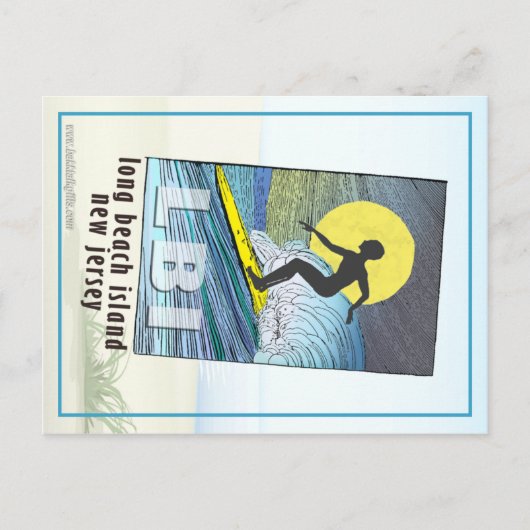 サーファー… ポストカード (正面)