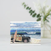 サーファー ポストカード (スタンド正面)