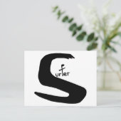 サーファー ポストカード (スタンド正面)