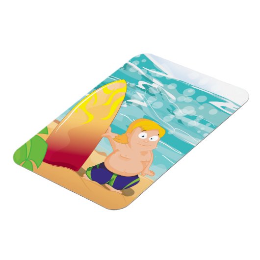 サーファー マグネット (左側)