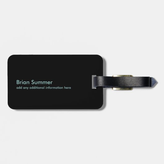 サーファー ラゲッジタグ (裏面横)