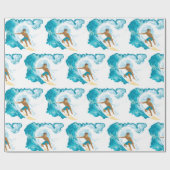 サーファー ラッピングペーパー (フラット)