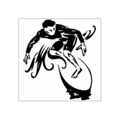 サーファー ラバースタンプ (インプリント)