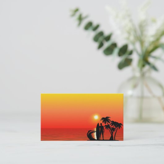 サーファー 名刺 (スタンド正面)