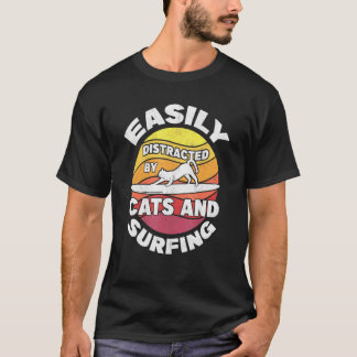 サーファー 女性 サーフィン 子猫 サーファー 猫 サーフィン Tシャツ
