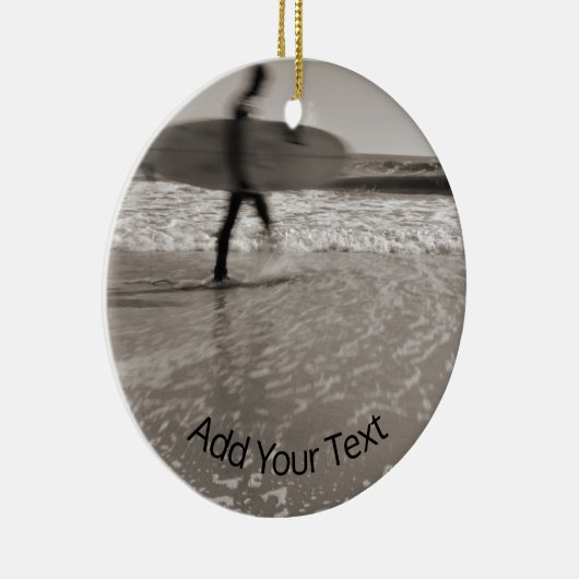 サーファーbyシャーリー・テイラー セラミックオーナメント (右)