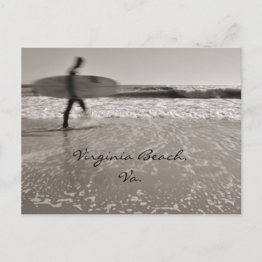 サーファーbyシャーリー・テイラー ポストカード (正面)