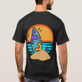 サーファーTシャツ Tシャツ (裏面)