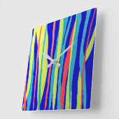 サーフアップウォールクロック スクエア壁時計 (傾斜)