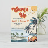 サーフアップサンシャインビーチ誕生日 招待状 (スタンド正面)