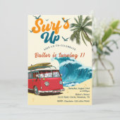 サーフアップサンシャインビーチ誕生日 招待状 (スタンド正面)