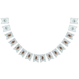 サーフアップザビッグワン最初の誕生日バンティングフラグ バンティングフラッグ