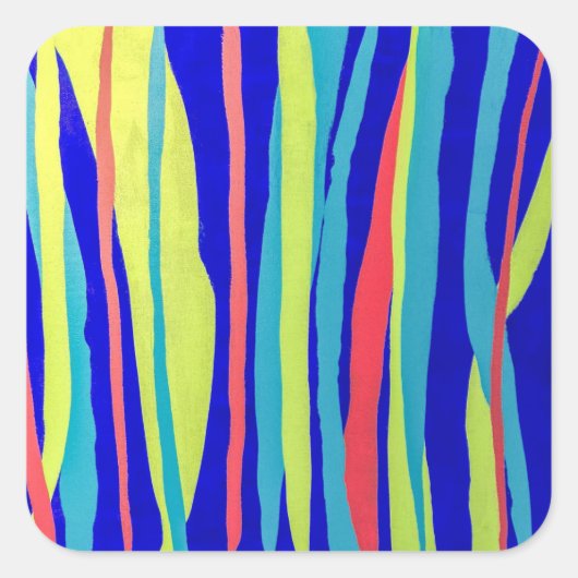 サーフアップステッカー スクエアシール (正面)