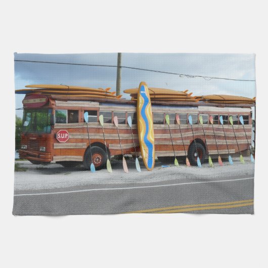 サーフアップ キッチンタオル (横)