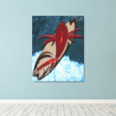 サーフアップ キャンバスプリント (インサイチュ (ウッドフロア))