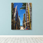 サーフアップ キャンバスプリント (インサイチュ (ウッドフロア))