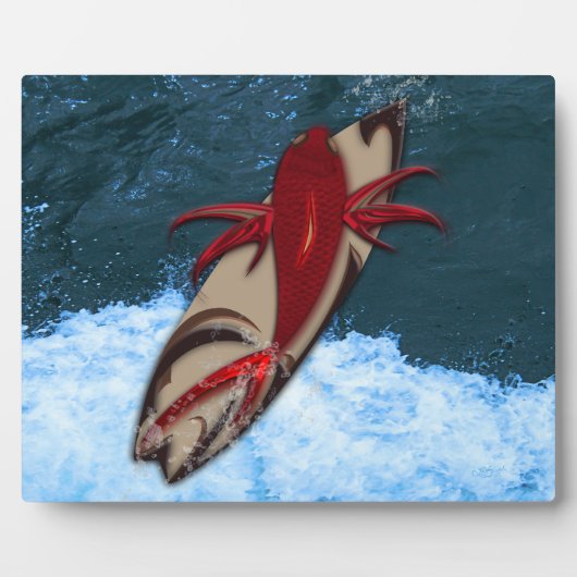 サーフアップ フォトプラーク (正面)