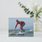サーフアップ ポストカード (スタンド正面)