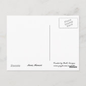 サーフアップ ポストカード (裏面)