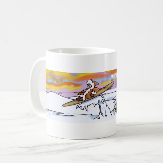 サーフアラスカマグ コーヒーマグカップ (正面左)