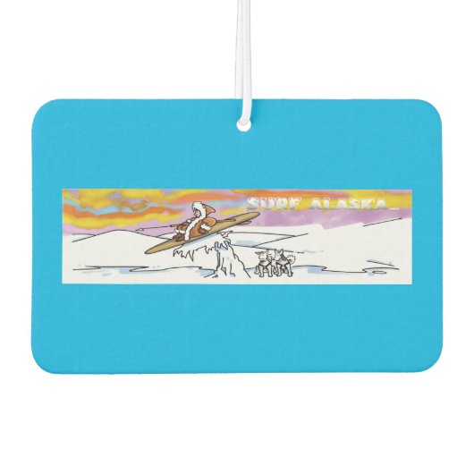 サーフアラスカ車の空気清浄機 カーエアーフレッシュナー (正面)