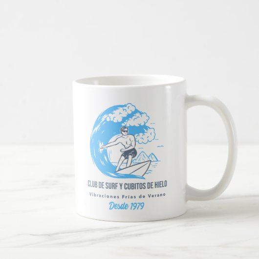 サーフアンドアイスキューブクラブ コーヒーマグカップ (右)