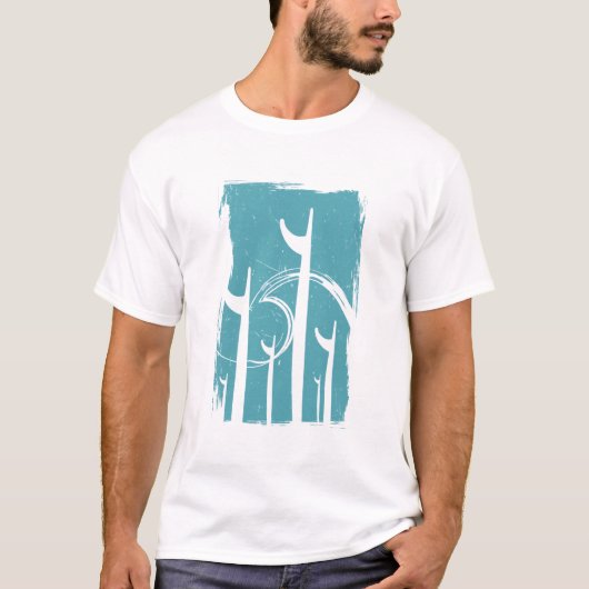 サーフアートボード Tシャツ (正面)